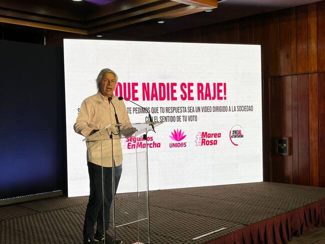 ‘¡Que nadie se raje!’, exigen a legisladores de oposición votar contra reforma judicial