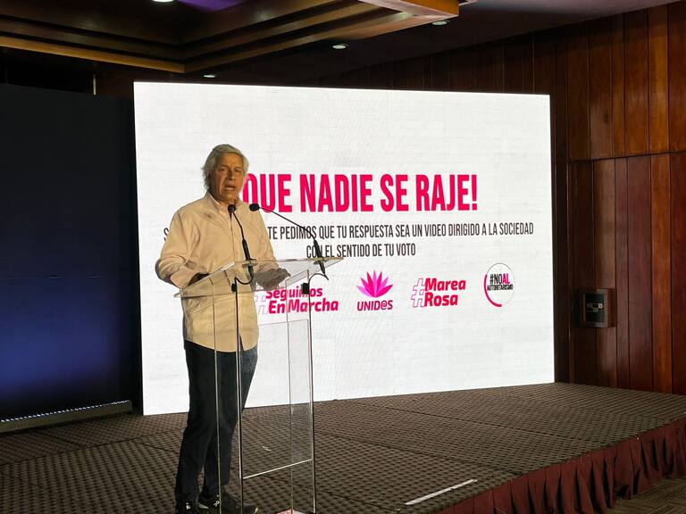 ‘¡Que nadie se raje!’, exigen a legisladores de oposición votar contra reforma judicial