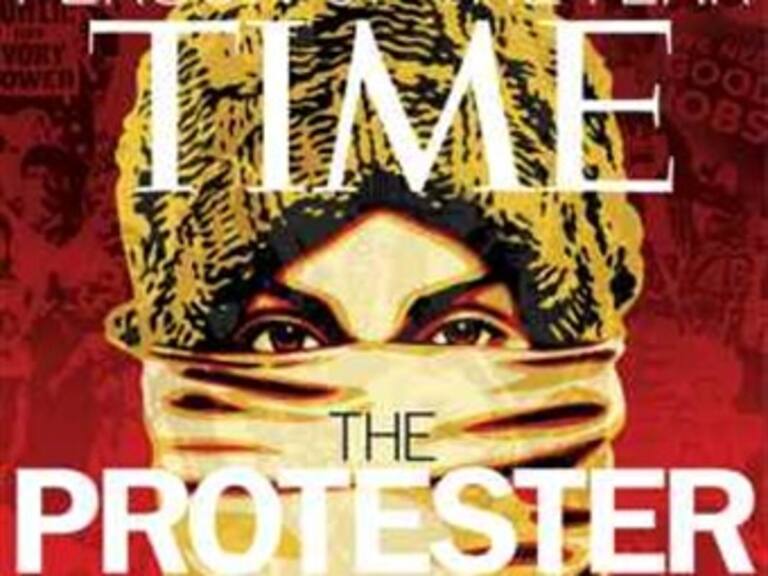 El 'manifestante', persona del año de Time