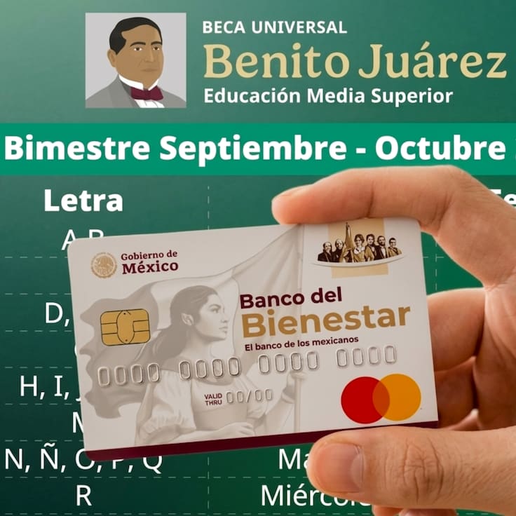 Nuevo calendario Beca Benito Juárez octubre 2026: estas serían las fechas tentativas de depósito