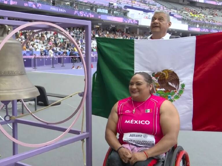 La mexiquense Gloria Zarza Guadarrama logra la primer medalla de oro en los Juegos Paralímpicos París 2024