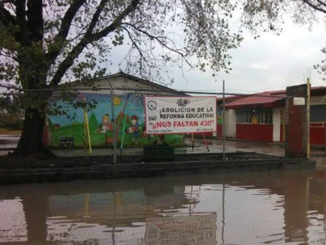 Por lluvias suspenden clases en cuatro municipios de Michoacán