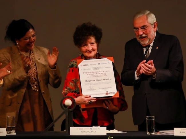 Me encantaría recibir más premios; el Nobel nunca lo ganaré: Margo Glantz