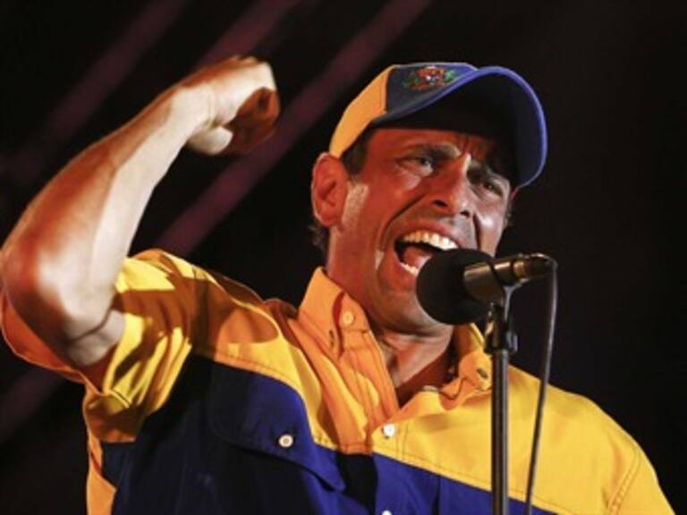 Cancela Capriles marcha a la sede del Consejo Nacional Electoral