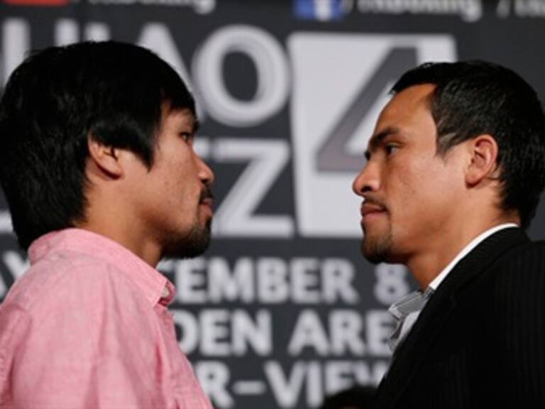 Buscan Pacquiao-'Dinamita' Márquez, el nocaut su cuarta pelea