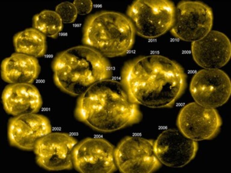 NASA difunde un video que muestra discos volando alrededor del Sol