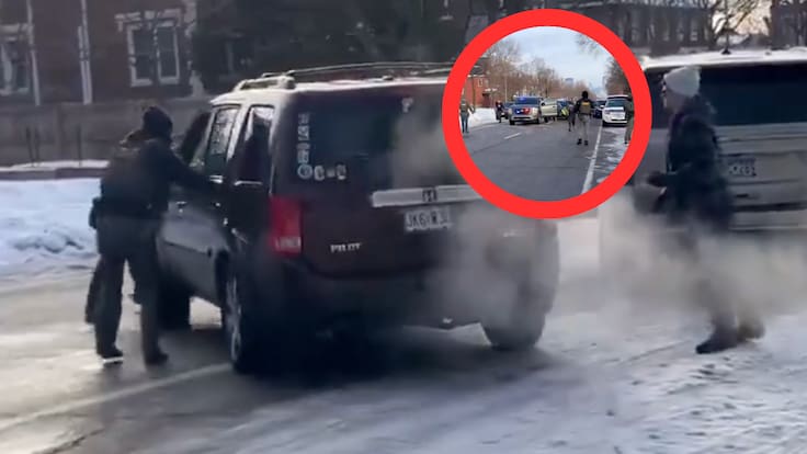 Agente de ICE mata a una migrante en la vía pública; La mujer trataba de huir | VIDEO