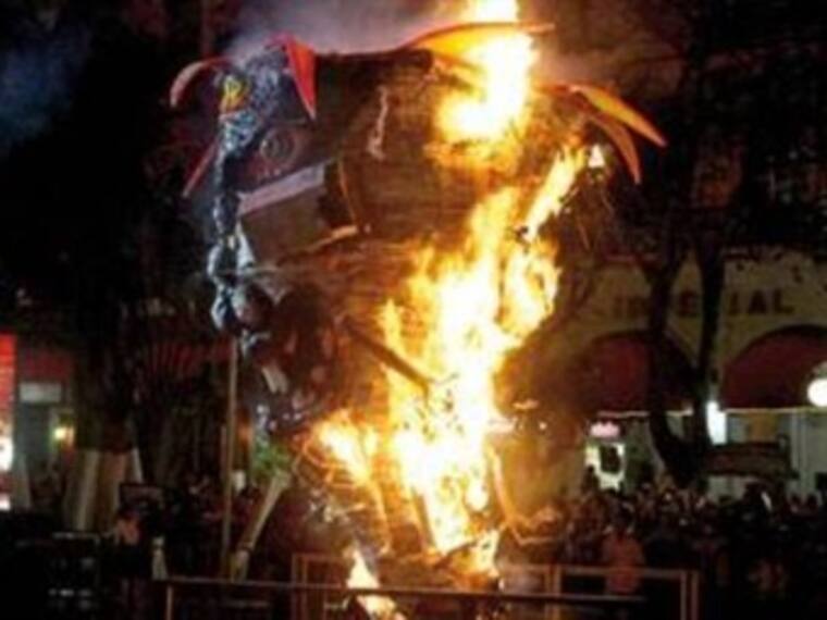 Quema del mal humor. Enrique Vega, cronista de Mazatlán. 09/02/13