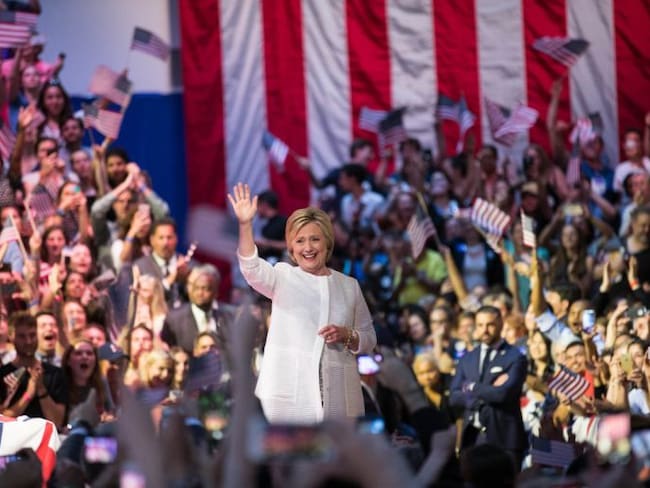 Hillary Clinton hace historia; es la primera mujer candidata en elecciones presidenciales de EU
