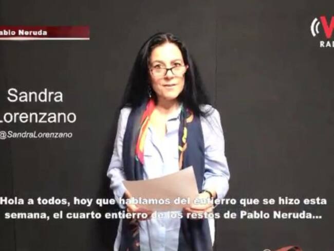 Sandra Lorenzano recuerda a Pablo Neruda