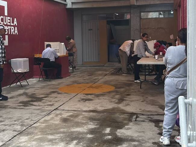Registra Edomex baja afluencia en casillas durante elección judicial