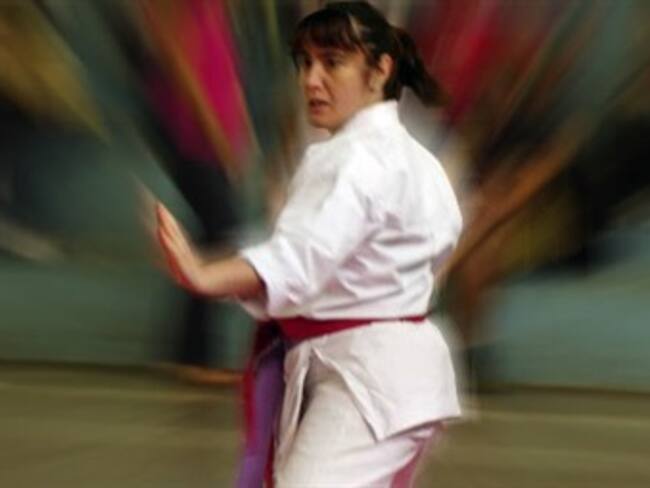 'No te metas con mi hija' es el lema de las madres karatecas en Lima