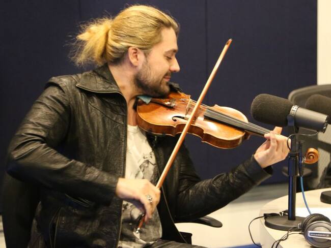 ¡David Garret demostró su talento!