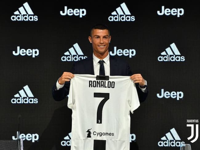 Cristiano Ronaldo es presentado con la Juventus