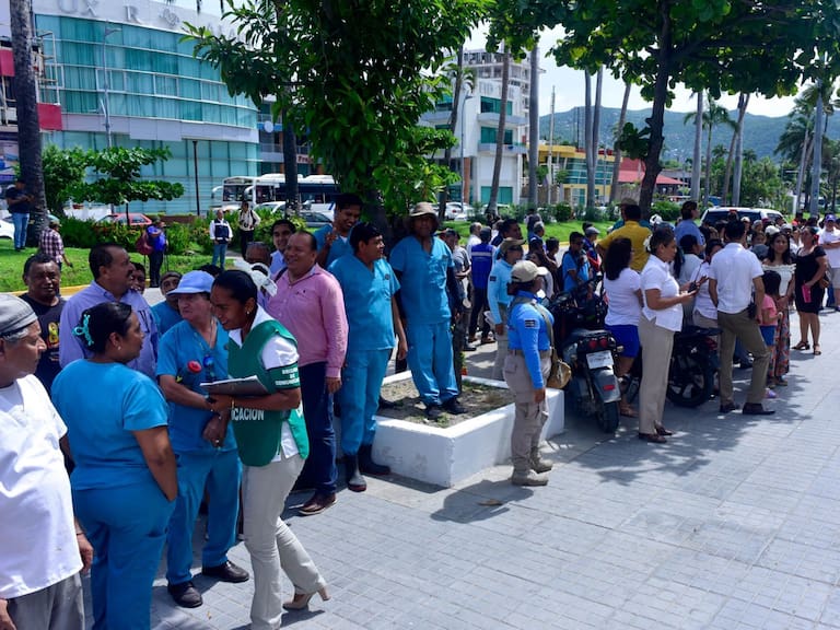 La Secretaría de Gestión Integral de riesgos puso en marcha los protocolos correspondientes, debido a la magnitud del sismo