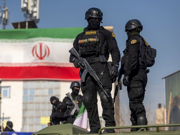 Pro-Government Rally Held In Iran As Regime Rejects Threats Of Western Intervention