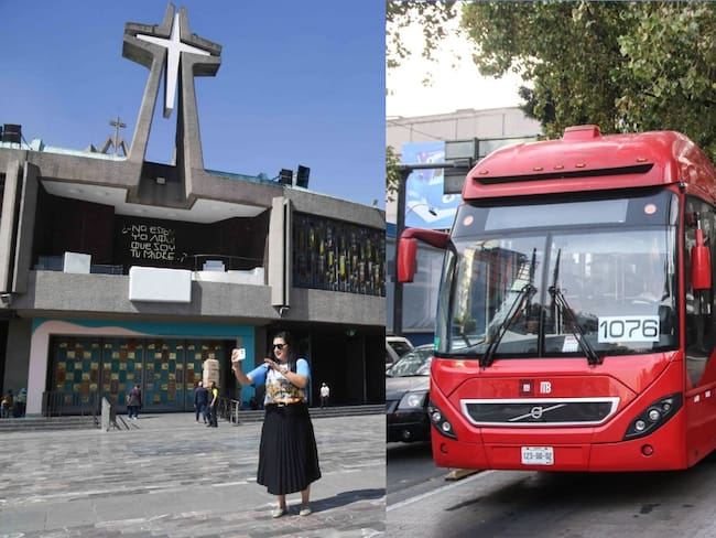 Día de la Virgen: Calles cerradas, alternativas viales y horarios de metro y metrobús