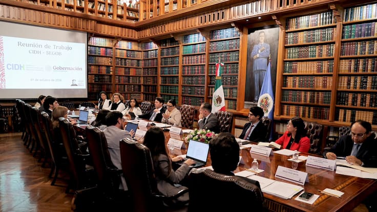 SEGOB y CIDH acuerdan ruta de trabajo sobre desaparición de personas