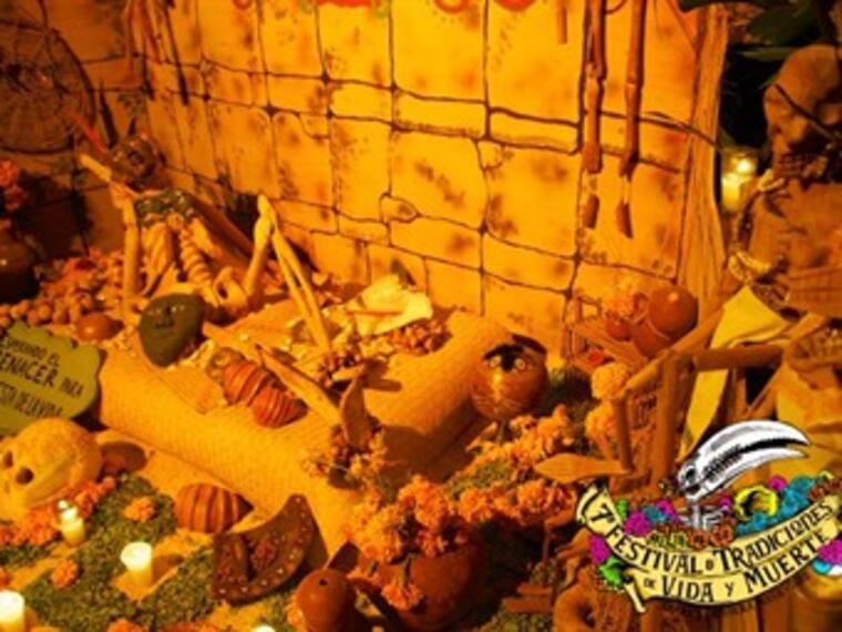 Festival de vida y muerte en Xcaret.Gabriela Garza,reportera