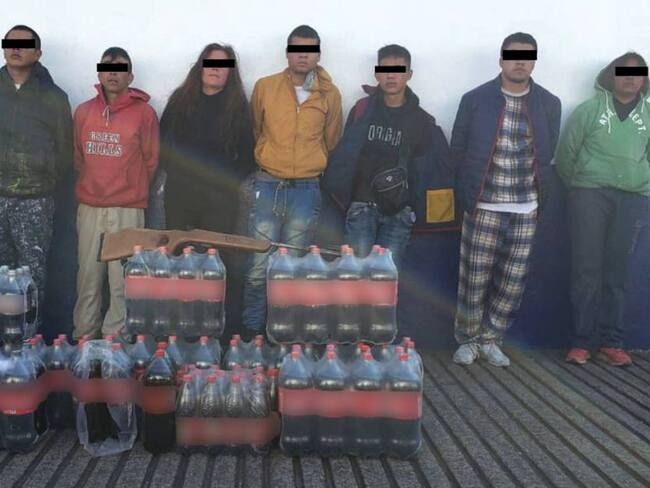 Capturan a 8 presuntos extorsionadores en Tlalpan