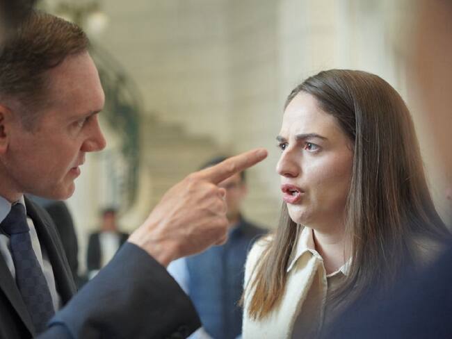 Tania Larios, diputada del PRI, denuncia a Adrián Rubalcava