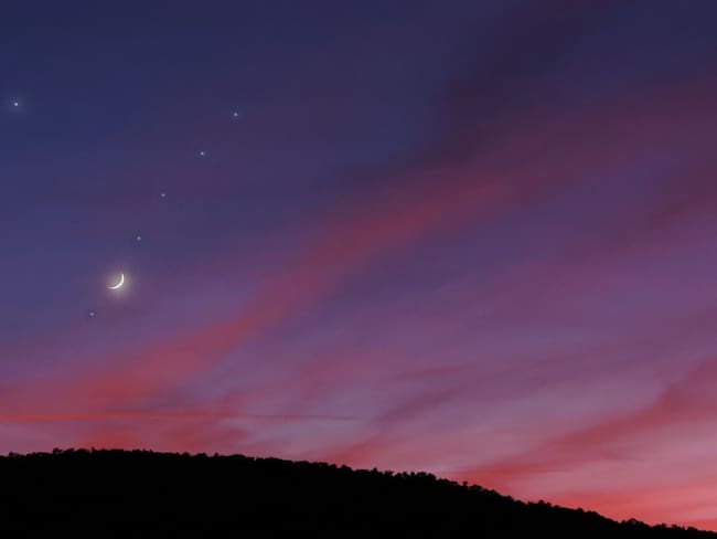 Alineación de planetas: Así lució el cielo de esta mañana | FOTOS Y VIDEOS