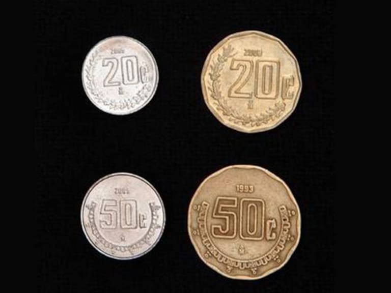 ¿Por qué las monedas de 50 centavos ahora son más pequeñas?