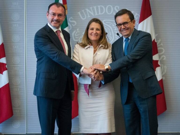 Coinciden México y Canadá en que el TLCAN debe ser trilateral