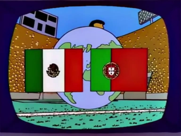 ¿Los Simpson predijeron una final del Mundial 2026 entre México y Portugal?