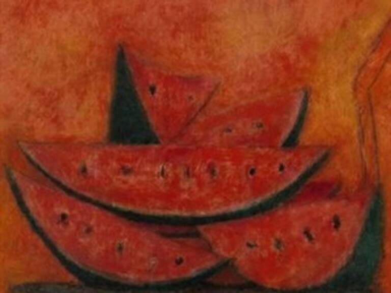 Venden 'Rodajas de sandía', de Tamayo, en 2.2 mdd