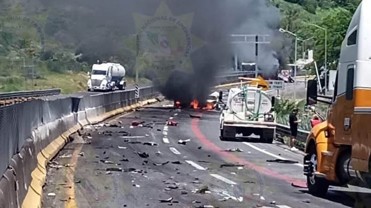 Trágico accidente en la carretera Guadalajara-Tepic deja al menos 10 personas muertas y 10 lesionadas