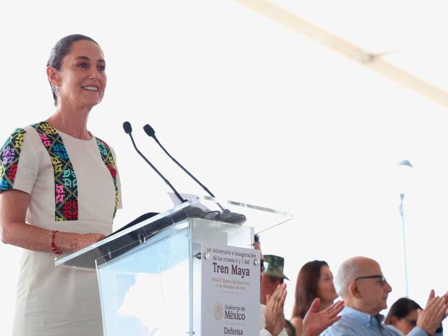 Con el Tren Maya quedó atrás el periodo neoliberal… a México se le respeta: Sheinbaum