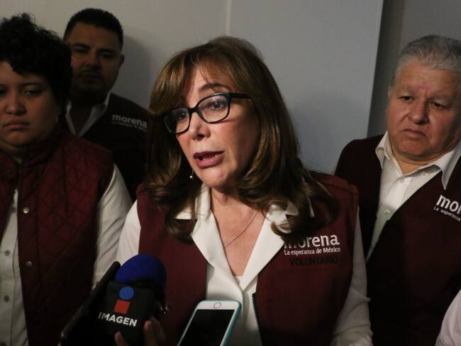 ¡Sorpresa! Se destapa Yeidckol Polevnsky por la candidatura de Morena