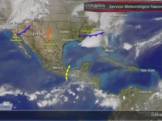 Pronóstico del Tiempo del 21 y 22 de mayo