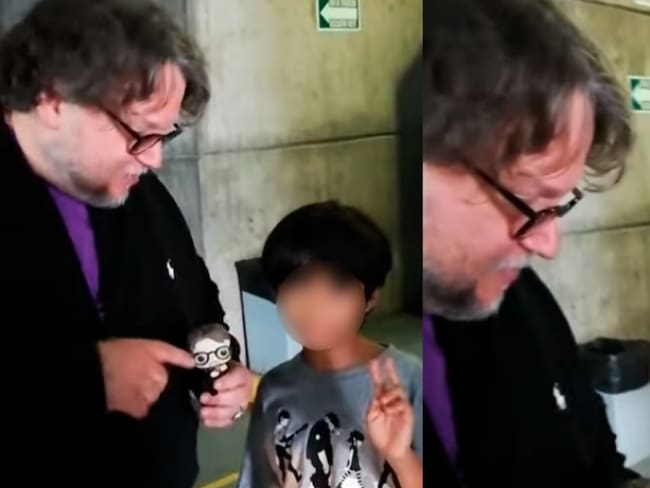 Qué suerte; niño logra entrevistar a Guillermo del Toro