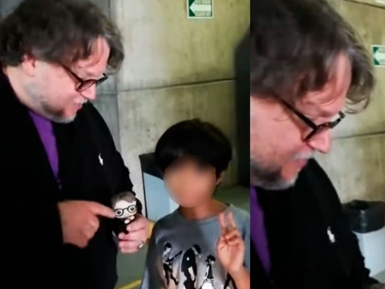 Qué suerte; niño logra entrevistar a Guillermo del Toro