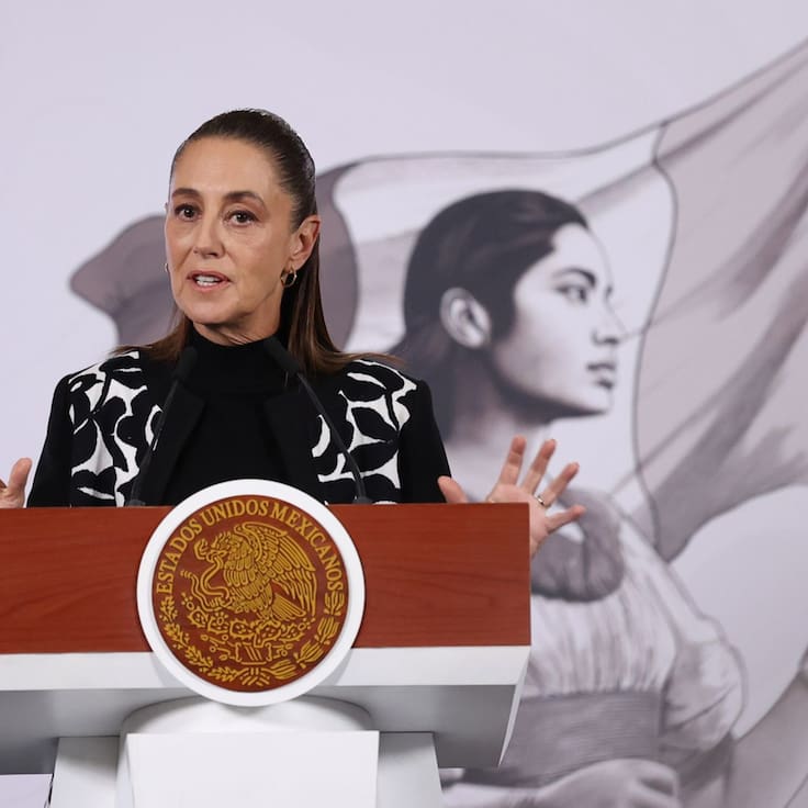 Sheinbaum pide “guardar la calma” y minimiza el uso de cubrebocas por brote de sarampión