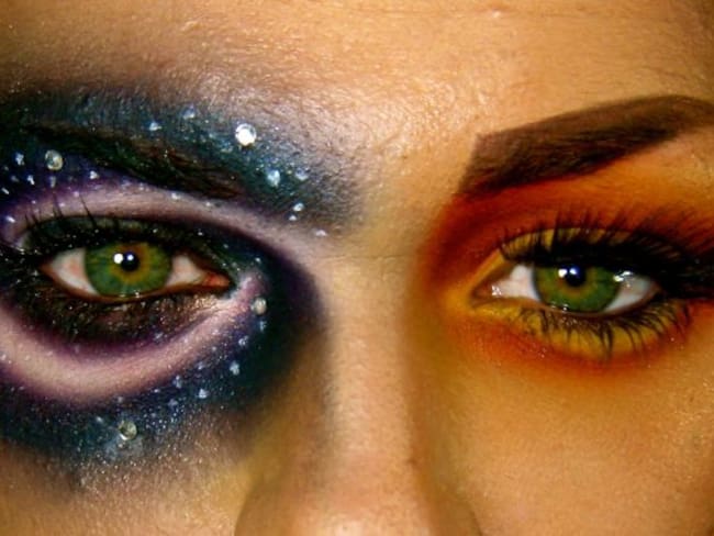 El eclipse solar inspiró nuevas tendencias de maquillaje