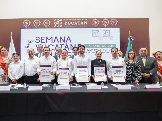 Yucatán mostrará en la Ciudad de México su riqueza cultural, gastronómica y la gran transformación que vive