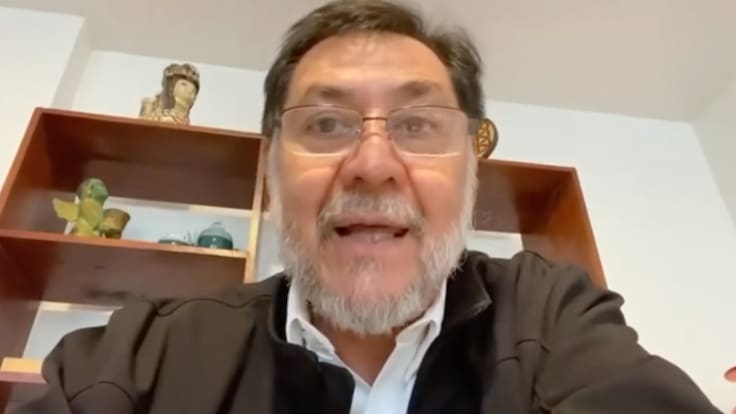 Alburean a Noroña en un video en vivo: esto fue lo que dijo