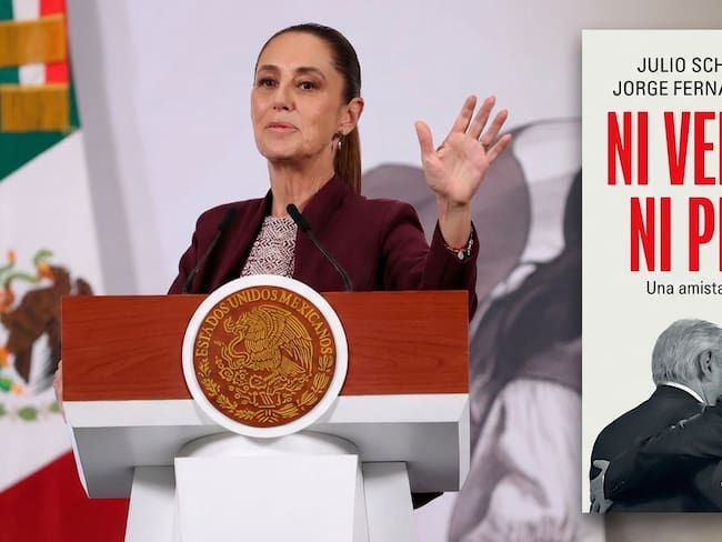 Claudia Sheinbaum niega investigación de la FGR por libro de Julio Scherer Ibarra