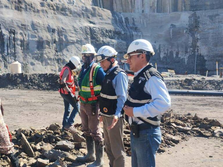 Tan solo dos días antes se encontraron los restos humanos del quinto minero atrapado. FOTO: COORDINACIÓN NACIONAL DE PROTECCIÓN CIVIL/CUARTOSCURO.COM