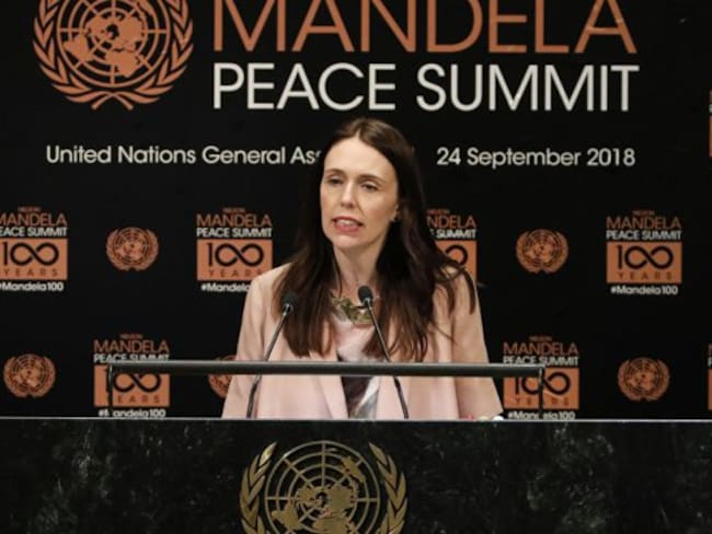 Primera Ministra de Nueva Zelanda lleva a su bebé a la ONU