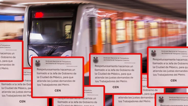 ¡Marcha del Metro CDMX! Esto es lo que se sabe sobre el paro que planea el Sindicato del Sistema de Transporte Colectivo