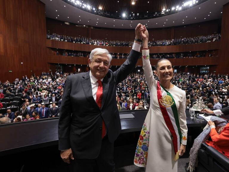 CIUDAD DE MÉXICO, 01OCTUBRE2024.- Claudia Sheinbaum tomó protesta como Presidenta Constitucional de México en la Cámara de Diputados. FOTO: PRESIDENCIA/CUARTOSCURO.COM