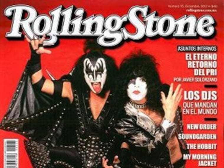 Disfruta del 40 aniversario de la banda de rock &#039;Kiss&#039; en la revista Rolling Stone
