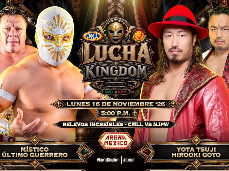 Lucha Kingdom en Arena México: Cartelera completa, fecha y dónde comprar boletos para CMLL vs NJPW