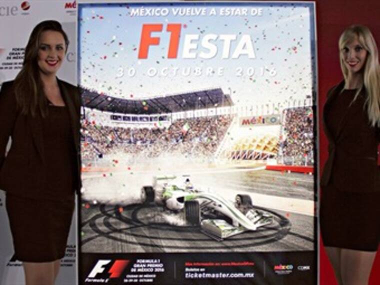 Presentan la imagen del GP de México de la Fórmula 1