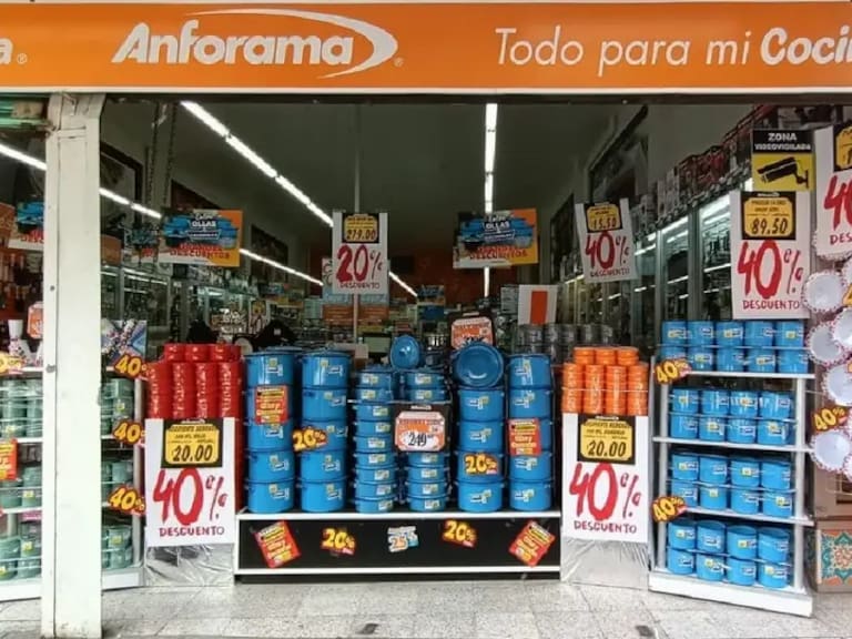 Mx - Anforama cierra sucursales en CDMX y remata su mercancía tras décadas de historia.