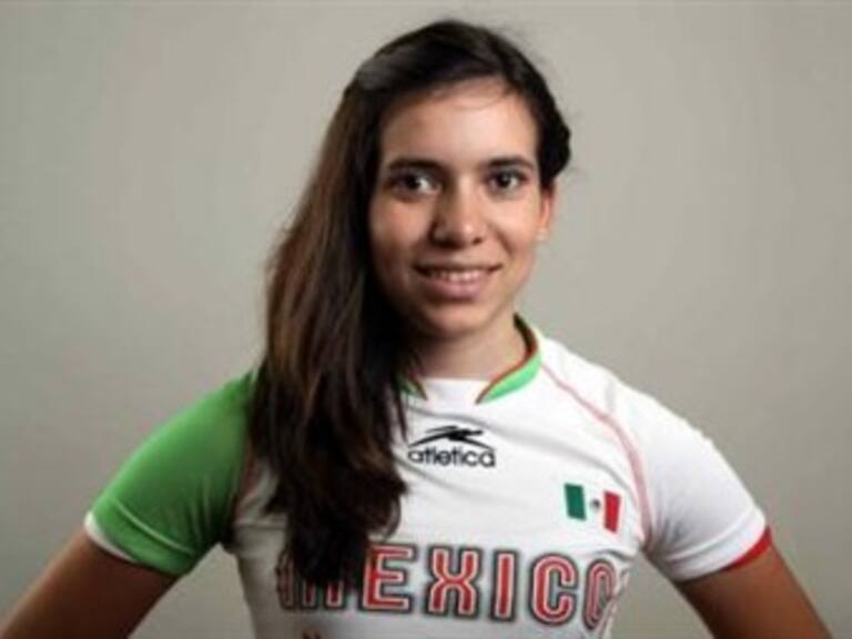 La ciclista mexicana Sofía Arreola en primera prueba de Copa del Mundo